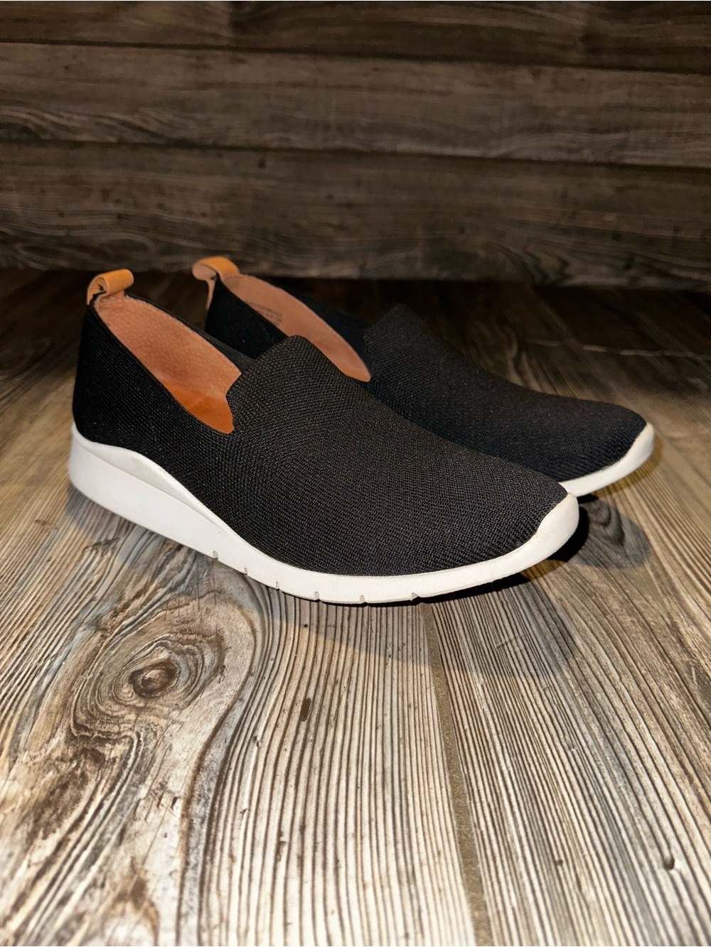 Kenneth Cole Gentle Souls Raina Lite Loafer Sneaker Slip-on Soft Size 8.5 Black